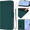 LEMAXELERS Custodia per Samsung Galaxy S7 Edge Portafoglio Cover con Funzione Stand e Chiusura Magnetica a Libro in Pelle PU con Protezione Antiurto Custodia per Galaxy S7 Edge Green YBCS