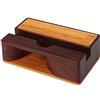 docooler Supporto per Amplificatore Audio per Telefono Cellulare Supporto per Cellulare in Legno con Supporto per Scrivania per Amplificatore Audio