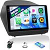GOHHDL per Hyundai Tucson IX35 2010-2015, Android 15, 4G+64G GOHHDL Autoradio per Hyundai Tucson IX35 2010-2015 Carplay Android Auto, Radio da 10 Pollici con GPS WiFi Bluetooth FM/RDS EQ SWC Camera