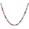 MARLU' Marlù Collana Donna con Perline Colorate a Ciambella, Modello 18CN131-RGB