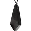 Heka Naturals Collana Pendente Cristallo Shungite | Cristalli Curativi e Collana Chakra - Gioielli in Pietre Preziose per Uomo e Donna - Regali Spirituali e Gioios