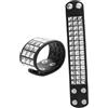Toyvian Bracciale in Pu Stile Punk Vintage Rivetti 2 Pezzi | Design Retrò Unico, Vestibilità Confortevole, Nero per Outfit Quotidiani e Concerti
