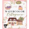 Edition Michael Fischer Watercolor Cottagecore: 20 atmosphärische Aquarell-Motive im Landhaus-Stil Schritt für Schritt malen | Charmante Landhäuser, Blumenmuster, gemütliche Interior- und Vintage-Elemente