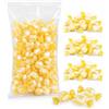 Generico Caramelle Dure Assortite 1Kg Vari Gusti Caffè Limone Orzo Frutti Misti Incartate Singolarmente Snack Dolce Da Ufficio Casa Bar Reception (Limone 1Kg)