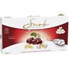 Generico Crispo Snob Alta Classe Confetti Gusto Amarena, Mandorla Tostata Ricoperta di Cioccolato Bianco, Senza Glutine, Made in Italy, Confetti Eleganti per Cerimonie e Festa 500g