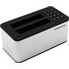Freecom mDock - Stazione docking per HDD Alloggiamenti: 2 - 2,5" (6,4 cm) - USB 3.1 (Gen 1) - Nero, argento