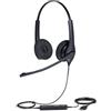 Jabra YOU'RE ON JABRA 3133337 Cuffie BIZ 1500 Duo - On-ear, con cavo, USB