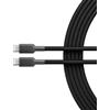 Alogic ELPCC201-BK Cavo di collegamento USB 2.0 Alogic tipo C -C 5A M/M 1m, nero