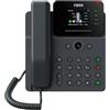 Fanvil V61W, telefono IP, nero, cornetta con filo, info SIP, 4 linee, 1000 voci