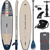 Aqua Marina Set tavola gonfiabile AQUA MARINA MAGMA 11'2 iSUP, con sedile da kayak e tavola da surf Stand Up Paddle, lunghezza 340 cm