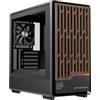 Einarex PM400 Core Black Micro ATX/Mini-ITX Acciaio Vetro Raffreddato a liquido Tower