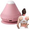 Yhsioaklo per massaggio muscolare montabile - Rullo di recupero elettrico con base a | Strumento di assorbimento posteriore riscaldato per rilascio | Massaggiatore fitness per uomini e donn