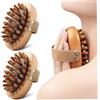 AZIDWERYQ Meridian Brush Massage Body 2PCS Strumenti portatili per massaggio in legno con cinturino Gua Sha Massaggiatore corpo per rimozione cellulite, modellamento, sollievo dal dolore muscolare Meridian Bru