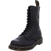 DR. MARTENS 1490 10 Eye Boot, Anfibi Donna, Nero (Black 001), 42 EU