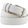 La Bottega del Calzolaio Cintura Uomo Pelle Effetto Cervo 3,5 cm | Classica, Elegante