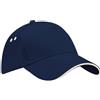Beechfield Berretto da baseball di cotone Beechfield Blue Taglia unica