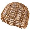 YGMNQAL cappello all uncinetto con paillettes glitterate Versione cappello pullover cavo con paillettes Cappello estivo da donna lavorato a maglia a rete con cappuccio lucido Berretto da mare all'uncinetto(D)