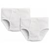 Fragi Confezione da 2 Slip Uomo Classico 100% Cotone con Apertura - Elastico Interno E Bordi Gamba Elasticizzati - Certificato Oeko Tex