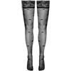 Cottelli Legwear Calze autoreggenti Nero