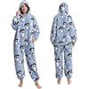 Vhersily 2025 Pigiami Animali Invernali In Pile Per Adulti Tuta Intera Monopezzo Con Cappuccio, Morbido e Caldo, Costume Carnevale Halloween Party Clubwear, Morbida, Comoda, Per Tempo Libero