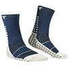 Trusox Uomo 3.0 Metà polpaccio sottile, Blu navy, Large