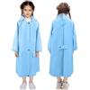 LAMA Impermeabile per Bambini, Poncho Antipioggia per Ragazze Giacca Antipioggia Leggera per Bambini, Mantella Antipioggia Riutilizzabile con Cappuccio e Copri Zaino, Impermeabile per Bicicletta