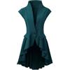 Vhersily Giacca Da Donna Steampunk Vittoriana Cappotto Medievale Gotico Tailcoat Manica Lunga Camicia Smoking, Comodo Da Pulire, Abbigliamento Vichingo Rinascimentale, per Halloween, Carnevale