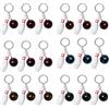 Keboyoe 18 pezzi Mini Portachiavi Bowling Adulto Portachiavi Palla Bowling Portachiavi Birillo Bowling Portachiavi Sportivi per, Sport Souvenir, Feste