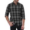 Vhersily Camicia Flanella Uomo Invernale Cotone Western Cowboy con Bottone Automatico Vintage Quadri Manica Lunga Casual Elegante Felpata Camicie Scozzese Tasche Bottoni da Regular Fit per Matrimoni