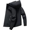 Vhersily Giacca Invernale Impermeabile da Uomo, con Cappuccio, Casual, Cappotto Foderato Pile, Tattica Militare, per Lavoro, Pesca, Arrampicata, da Trekking, per Autunno e Inverno, Versatili per Look