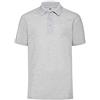 Fruit of the Loom - Polo Manica Corta - Uomo (XXXL) (Erica Grigia)