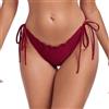 RELLECIGA Costume Donna Slip Bikini Laccetti Taglio Brasiliano Bottom