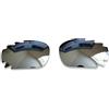 Polarlens Lenti di ricambio polarizzate per Oakley Jawbone/Racing Jacket - Compatibili con occhiali da sole Oakley Jawbone/Racing Jacket (Argento)