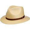 Stetson Cappello di Paglia Fallkirk Traveller Donna/Uomo - da Sole con Nastro in Grosgrain Estate Primavera/Estate - XL (60-61 cm) Natura