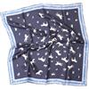 Prettystern Donna 65cm estate Foulard Di Seta Bandana Fazzoletto Da Collo Colorato Olio Pittura Arte Stampa