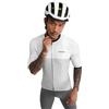 SIROKO - Maglia da Ciclismo M2 Granfondo - M - Bianco/Grigio