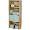 Dmora Libreria Celle 60x30x145h cm Beige, Biblioteca