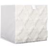 HOME DECO FACTORY, HD0252, Cubo di Stoccaggio Pieghevole 30X30 cm Tufte, design elegante e testurizzato, Praticità e comodità, Versatilità d'uso, Durabilità e qualità, Organizzazione e stile