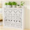FREUPGU Copritermosifone, Copri Termosifone Moderno, Copritermosifoni, Struttura A Mortasa E Tenone, Bella E Traspirante, Con Funzioni Decorative Ed Espositive(90x100x20cm/35.4x39.4x7.9in)