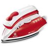 Electrolux EDBT800 Perfect Motion, Ferro da Stiro a Vapore da Viaggio Compatto, 800 W, Piastra Inox Resistente, Doppio Voltaggio 120-240 V, Manico Pieghevole, Leggero 920 g, Rosso
