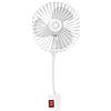 Générique Ventilatore da camera | Raffreddatore portatile flessibile a collo d' silenzioso con adattatore di alimentazione, ventilatore personale, auto, stanza, spiaggia, tenda, casa, viaggio