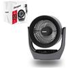 Energizer Ventilatore da Tavolo Silenzioso, 35dB, Portatile, Ricaricabile 3600mAh, 9 Velocità, Oscillazione 90°, 888 m³/h, Cavo USB incluso, 4 ore di Durata della Batteria per Ufficio e Camera da
