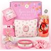 TUZELIYA A-Z Regali personalizzati per ragazze adolescenti 8-18 anni | Regalo di compleanno per ragazze, bel set regalo con lettera per compleanno, inizio della scuola (O)