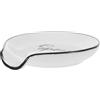 HOMOBABE Poggia Cucchiaio Ceramico Bianco per Cucina e Ristorante, Elegante | Facile Pulizia, Design Ordinato, Conservazione Pratica, per Chef Professionisti, Tavolo Sempre in Ordine