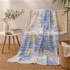 Bassetti Telo Arredo Copridivano Tovaglia Tenda Copriletto Copritutto-Fantasie Varie cm 270x270 (celeste)
