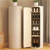 Generic Scarpiera Organizzatore di Stoccaggio, Scarpiera Rotonda Autoportante Chiusa Verticale Alta per Ingresso, Armadio, Garage - Grande Stoccaggio Scarpe