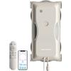 LIECTROUX G8 Lavavetri Robot Ad Alta Velocità, Spray Acqua Bidirezionale, Pulitore Finestre Ultrasottile Lavavetri Elettrico, Lavaggio A Secco e Bagnato