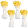 GORGECRAFT 400pz Pistillo di Stame di Fiore 1mm Testa Singola In Plastica Fatto A Mano Fiori Artificiali Gialli Pollini Stame Creazione di Fiori Da Matrimonio Album di Ritagli Artigianato di Biglietti