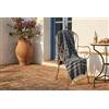 BELLA VITA Fouta a Righe 200×240 cm Antracite - Telo Mare Extra Large in Cotone e Poliestere, Morbido e Assorbente per Spiaggia e Piscina
