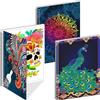 Kalysky 3 Libri da Colorare per Adulti, A4 Libro da Colorare con Temi di Mandala Fiori, Animali e altri disegni, Album da Colorare per Donne Rilassamento e Sollievo Dall'Ansia